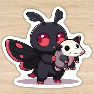 Caterpillar and Kangaroo Humorous Stickers Waterproof Vinyl Stickers, Car Decorative Sticker, Suitable for Various Purposes Such As Cars, Trucks, Laptops, Mobile Phones, Windows, Etc, Truck Decal