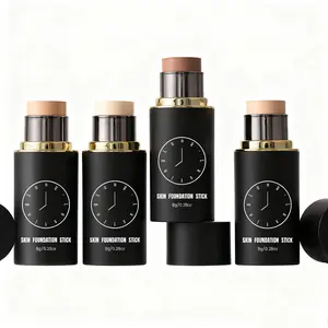 Velvet Matte Foundation Stick, Light To Medium Coverage, Moisturizing And Nourishing Base Makeup Stick.