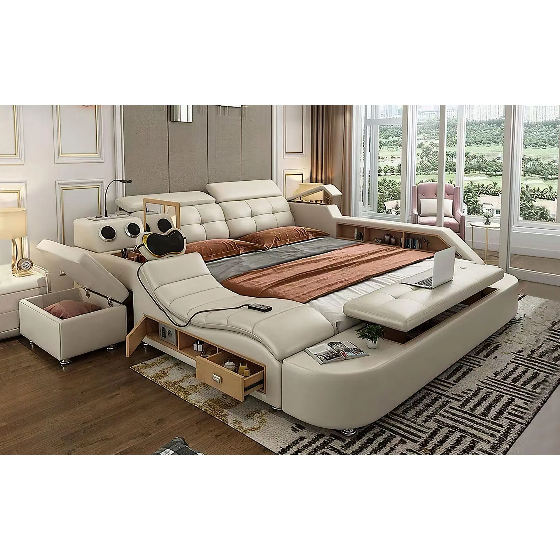 Raven Modern Multifunctional Smart Bed