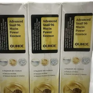 OUHOE Advanced Snail 96 Mucin Power Essence 100ml 3.3oz for Replenishing Skin Moisture Reducing Wrinkles and Dryness