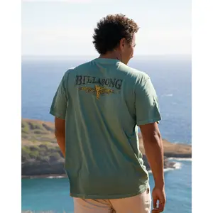 Pure Intentions Wave Washed Premium Short Sleeve T-Shirt - Sea Green