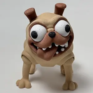 3D Printed Dog Statue |     Versatile Room & Desktop Decor, Figurine & Collectibl