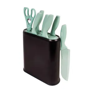 BergHOFF 8pc PP Cutlery Set with Universal Block Knife Block
