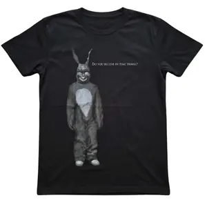Donnie Darko Rabbit Kids T-Shirt, Vintage T-Shirt- Unisex Menswear & Womenswear - Streetwear Tops - Casual Cotton Crewneck Shortsleeve Tshirt