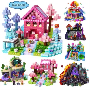 GobiDex Multi-theme Magnetic Building Blocks 100/200PCS 0.8-Inch Series Portable Size, Game-based STEM Creative Toys for Kids Age 3-12