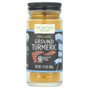 Frontier Co-op Organic Ground Turmeric, 1.41 oz (40 g)
