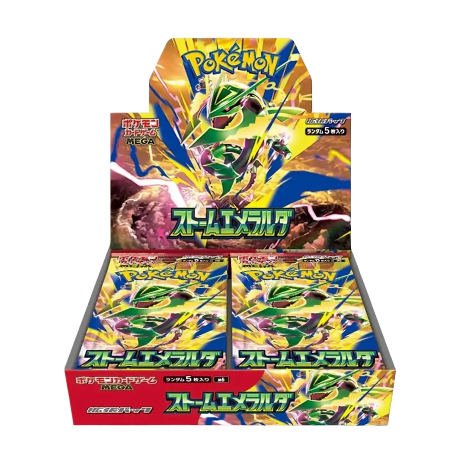 Storm Emeralda Pokémon Trading Card Game Booster Box Japanese Sealed