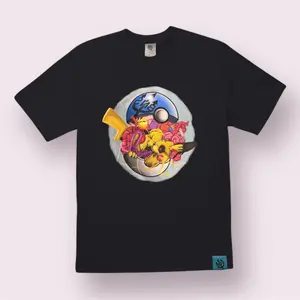 PNS Poké ball graphic tee