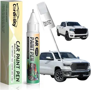 Ivory White TriCoat PearlCoat(PWD/JWD) Touch Up Paint Pen for Ram,Car Paint Scratch Repair Pen Quick and Easy Fix Auto Paint Scratch