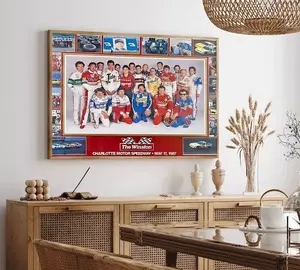 1987 All Star NASCAR Winston Cup Poster, 1987 Winston Poster