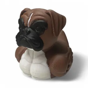Boxer Duck – 3D-Printed Loyal & Playful Dog Duck Collectible