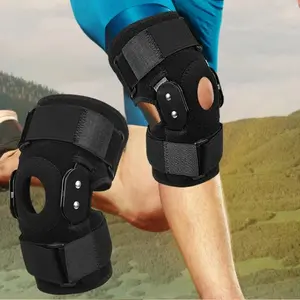 1pcs Knee Support orthopedic knee Brace Adjustable Open Patella Knee Pads Protector Guard Gym Workout Sports Patellar Knee Brace