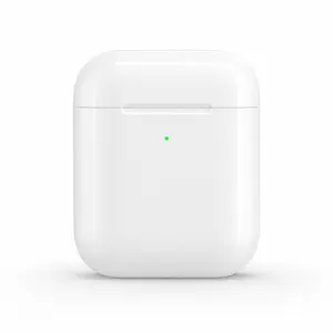 White Replacement Charging Case Compatible with AirPods 1st and 2nd Generation, Bluetooth Pairing Sync Button, Chargeable Case Only for Earbuds