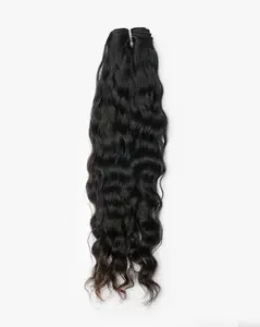 Natural Black Human Hair Extensions — Premium Unprocessed Fashion Accessories to Revitalize Your Hair
