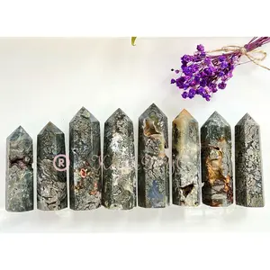 Wholesale Lot 2 Lbs Natural Marcasite Pyrite Tower Obelisk Crystal Point Healing Energy