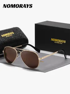 Unisex Vintage Trendy Aviator Sunglasses, Retro Outdoor Sports Polarized Sunglasses, Fashionable Sunglasses for Men & Women for Everyday Use