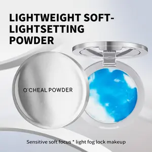 Poreless Finish Loose Setting Powder Makeup – Translucent Blurring Powder for All Skin Tones – Face Powder with Peptides, Silk, Collagen & Antioxidants