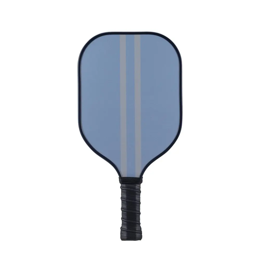 Double Sided Pickleball Paddle, Light Blue-Dark Blue Stripe Pickleball Paddles for Sports & Outdoor Ball Sports