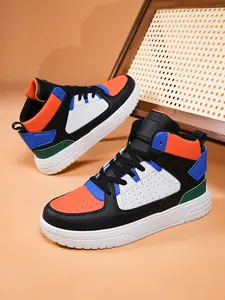 ​Men's White Breathable Sneakers - Mesh Upper with Comfort Sole for Urban Everyday Wear, Year-Round Shoes for Men