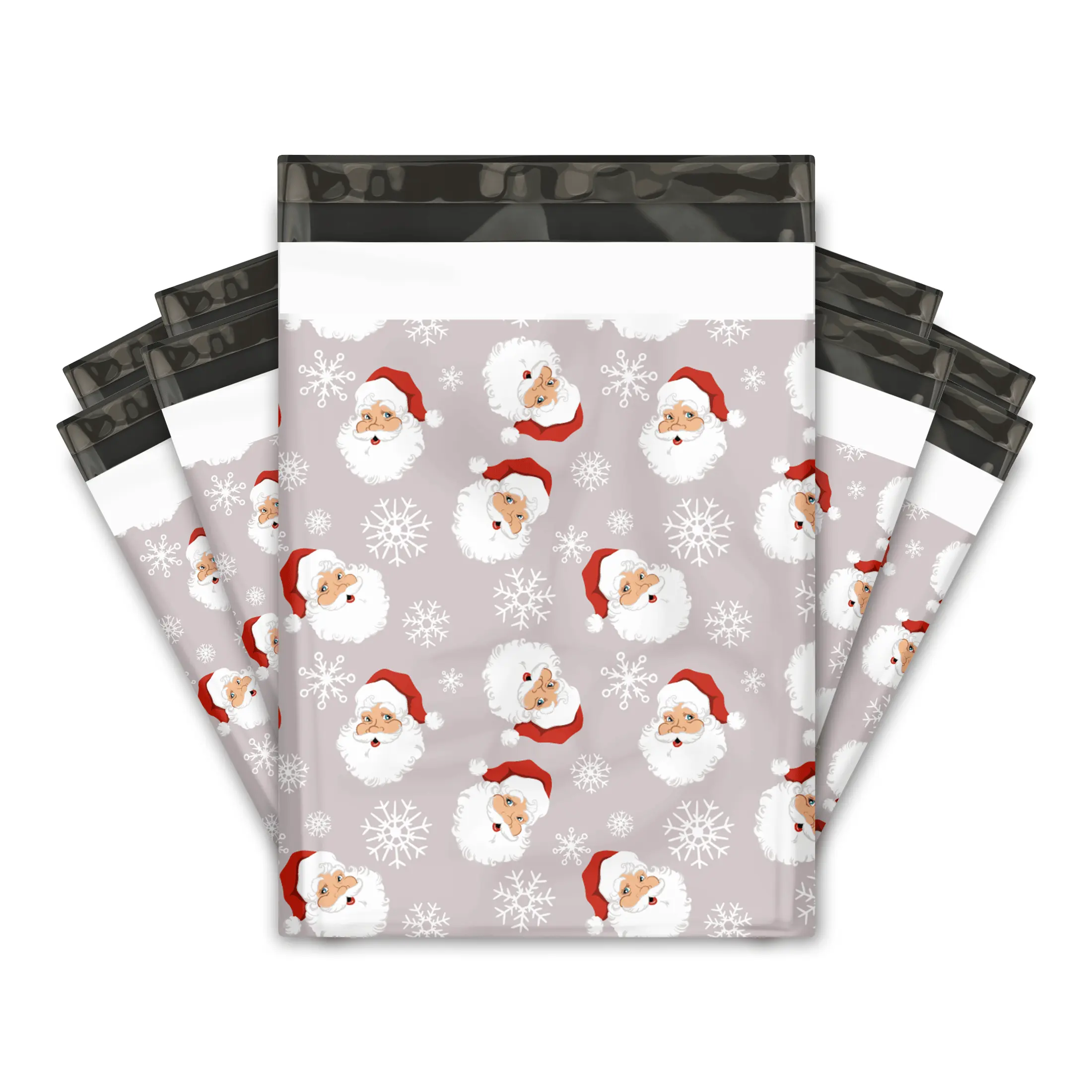 10x13 Santa Claus Poly Mailers – Shipping Bags for Small Business