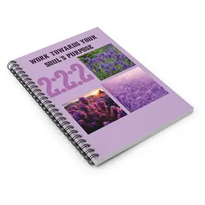 222 Angel Number Personal Journal VIOLET