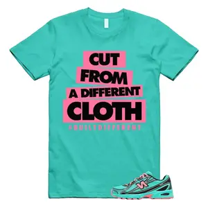 740 Cyber Jade Ultra Pink Black Teal Aqua T Shirt Match CLOTH
