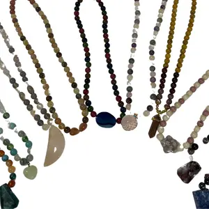 Ezzeria Intuitive Pick Crystal Necklaces