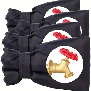 1/2/4/5pcs winter outdoor faucet protection cover, traditional backflow prevention device, faucet protection cover (indoor/outdoor), antifreeze protection, garden faucet and kitchen faucet protection.