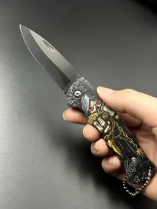Portable 4-Piece Outdoor EDC – Cool Mini Knife Set for On-the-Go