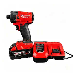 Milwaukee 300N 1/2″ Drive Impact Driver for Furniture Assembly & Woodworking Applications, Designed for Driving Screws and Bolts with Precision Control, Featuring 300N·m Max Torque and Dual-Speed Settings (0-1700/2100/min)