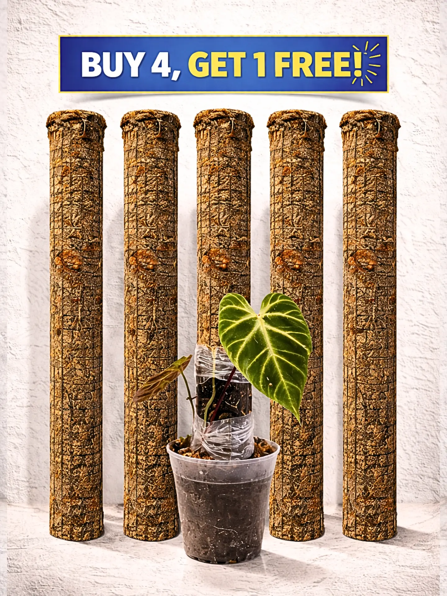 The Skyward Steel Bundle | Buy 4 24" Steel Poles, Get 1 FREE!