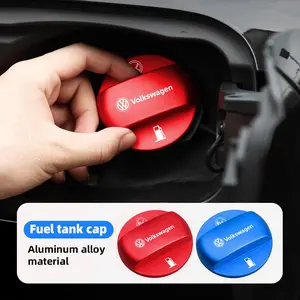 Car Fuel Tank Cover Oil Box Cap Auto Decorative Accessories For Volkswagen VW Atlas Jetta Touareg Variant Golf Polo GTI Taos Nivus Passat Tiguan Arteon Taigo Caddy Sharan Beetle CC Amarok Transporter Caravelle Crafter Touran Scirocco Virtus