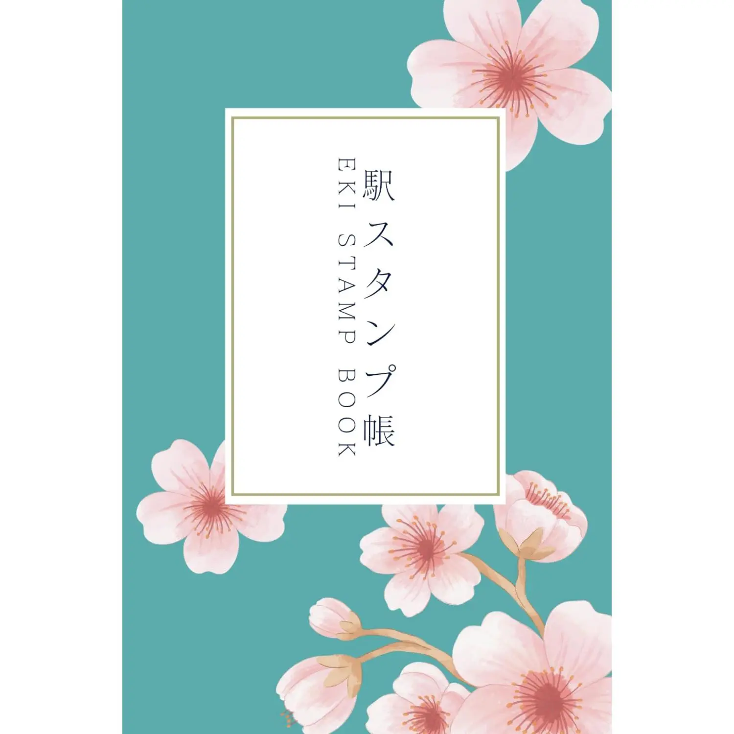 Eki Stamp Book For Trip To Japan: 4 x 6 small size Stamp Notebook to Collect and Log Japanese Railway Station Stamps