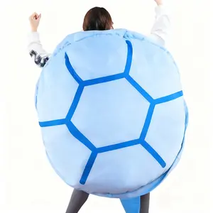 Blue 39.3inch Pillow, Giant Turtle Pillow, Portable Giant Turtle Pillow