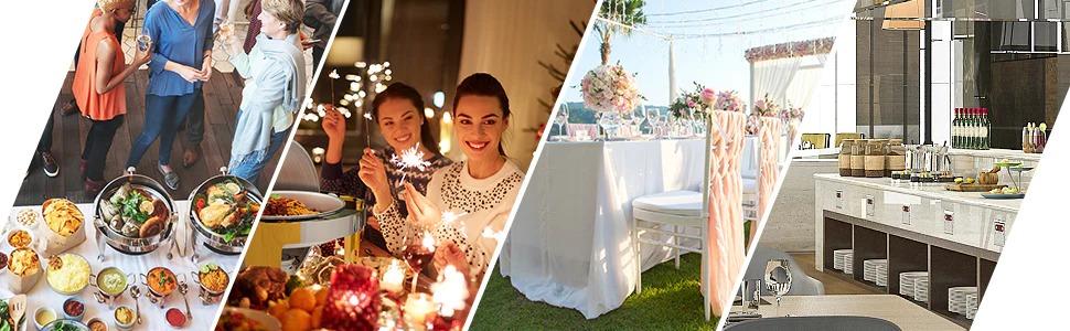 [TOP RATED - FLASH SALE] ROVSUN 3 Gallon Stainless Steel Coffee Chafer Urn with Fuel Holder