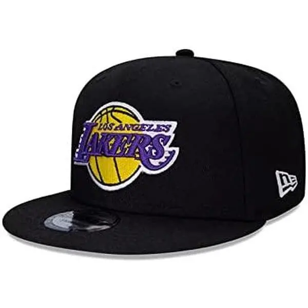 New Era NBA Los Angeles Lakers Black 9FIFTY Snapback Cap 70556867
