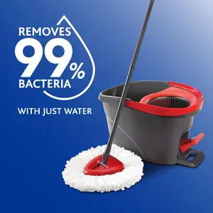 O-Cedar EasyWring™Rotate the Mop Refill to Remove 99% of Bacteria