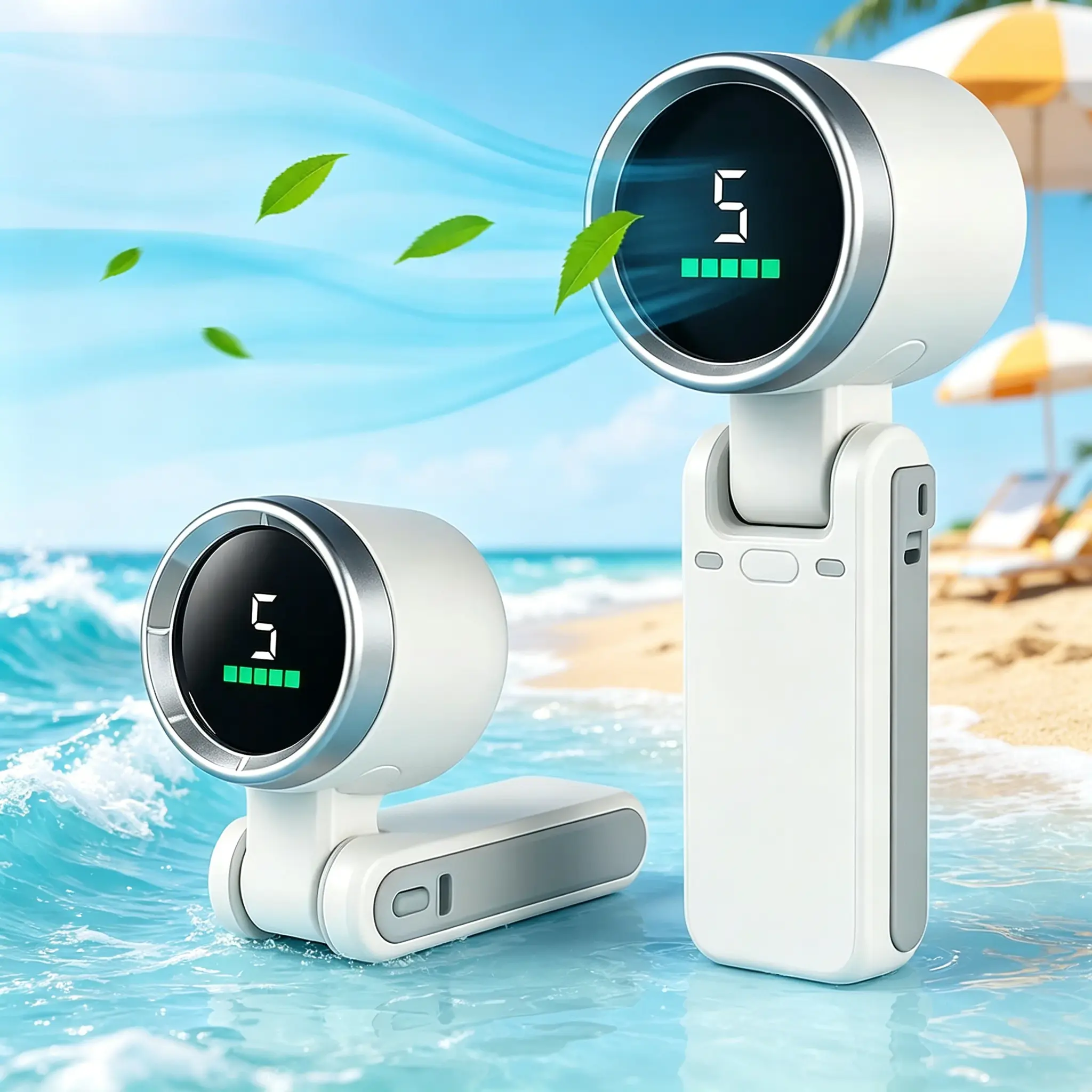 Cool Fan,Portable Fan,4000mAh Long-lasting,Pocket-sized Night Club Gear,for Live Show/Festival Goers/Theme park,In-car Necessities,Traveler Must-Have,2026 Summer Energy Saver,Summer&Party Essentials
