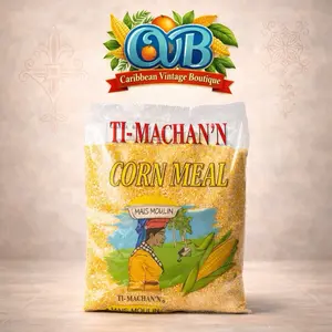 Ti-Machann Corn Meal (Mais Moulin) – Haitian Ground Cornmeal for Traditional Caribbean Cooking