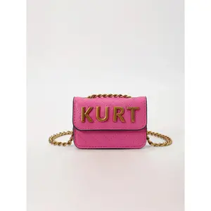 Elegant Mini Crossbody Shoulder Bag for Women, Magnetic Closure, Letter Pattern, Versatile Daily Use, Travel, Commute, Fashionable Crossbody Bag