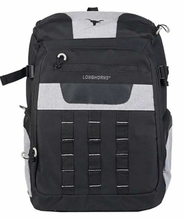 Multi-Compartment Backpack, Franchise-Style 600D Polyester Everyday Carry Bag with a Padded Laptop Sleeve and Contrast Stitching, Edc Gear