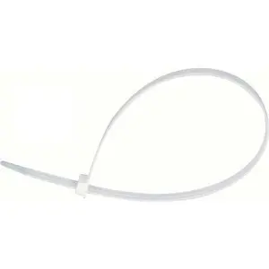 White - Disposable Single Loop Handcuff Restraints - 10 Pack