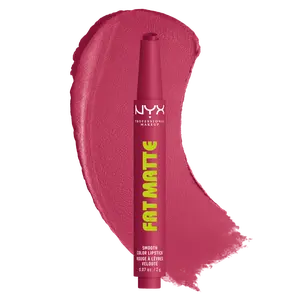 Fat Matte Lipstick - Smooth Color Lipstick with Cushion-Soft Formula - Moisutrizing, Lightweight, Creamy Pigments, NYX Professional Makeup