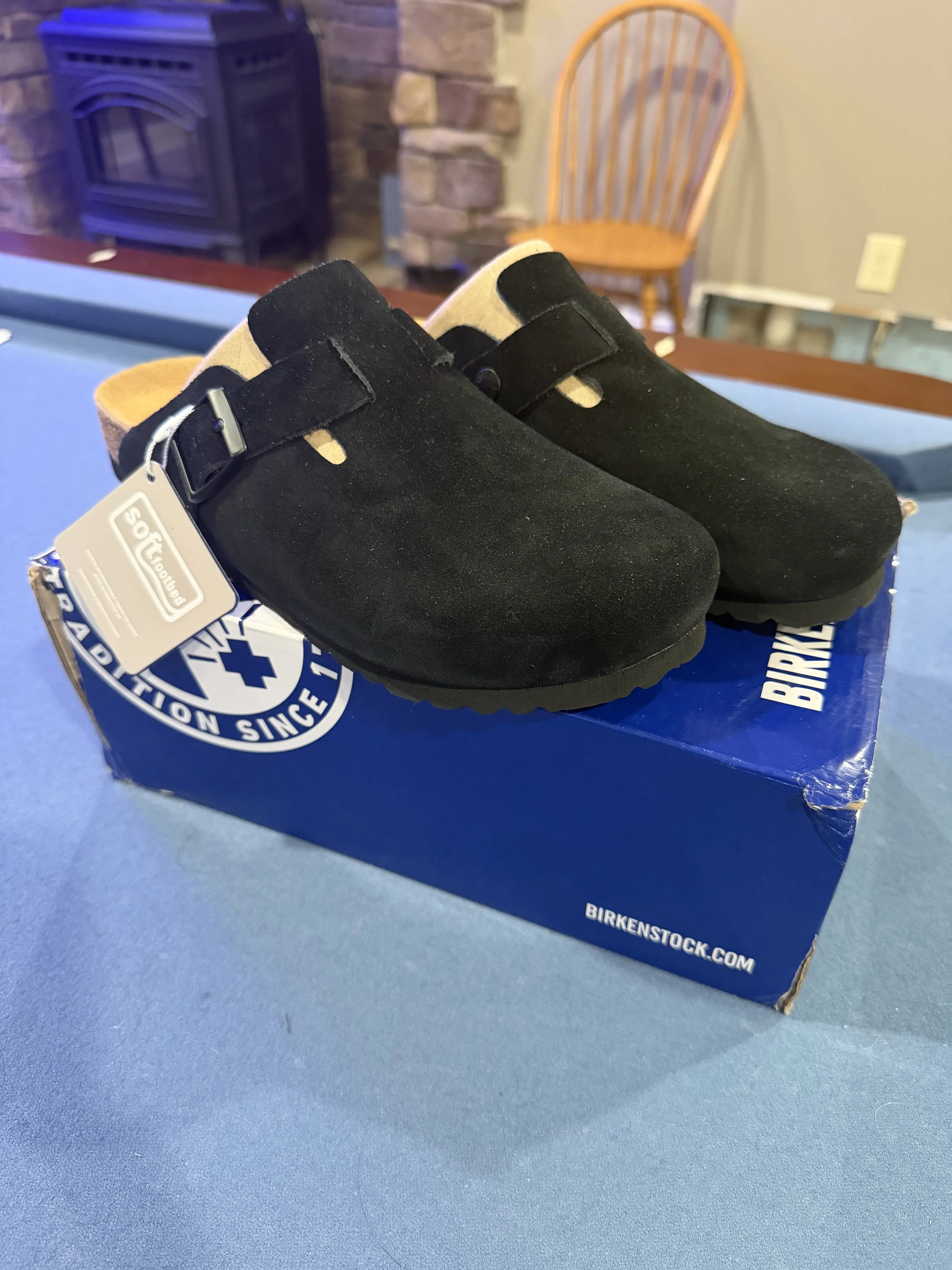Birkenstock Boston Clog Black 42