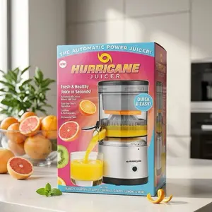 Hurricane Juicer Cordless Rechargeable Juicer Machine 500RPM Spin Mini NIB Quick Easy Fresh Healthy Juice in Seconds
