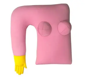 Living Healthy Products GFBP-001-01 Girlfriend Body Pillow in Pink - Moshi