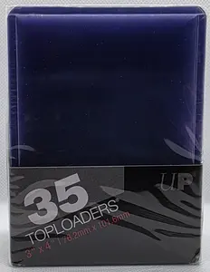 35 Count Toploaders 3x4 – Rigid Card Holders for Pokémon, Sports & TCG Cards