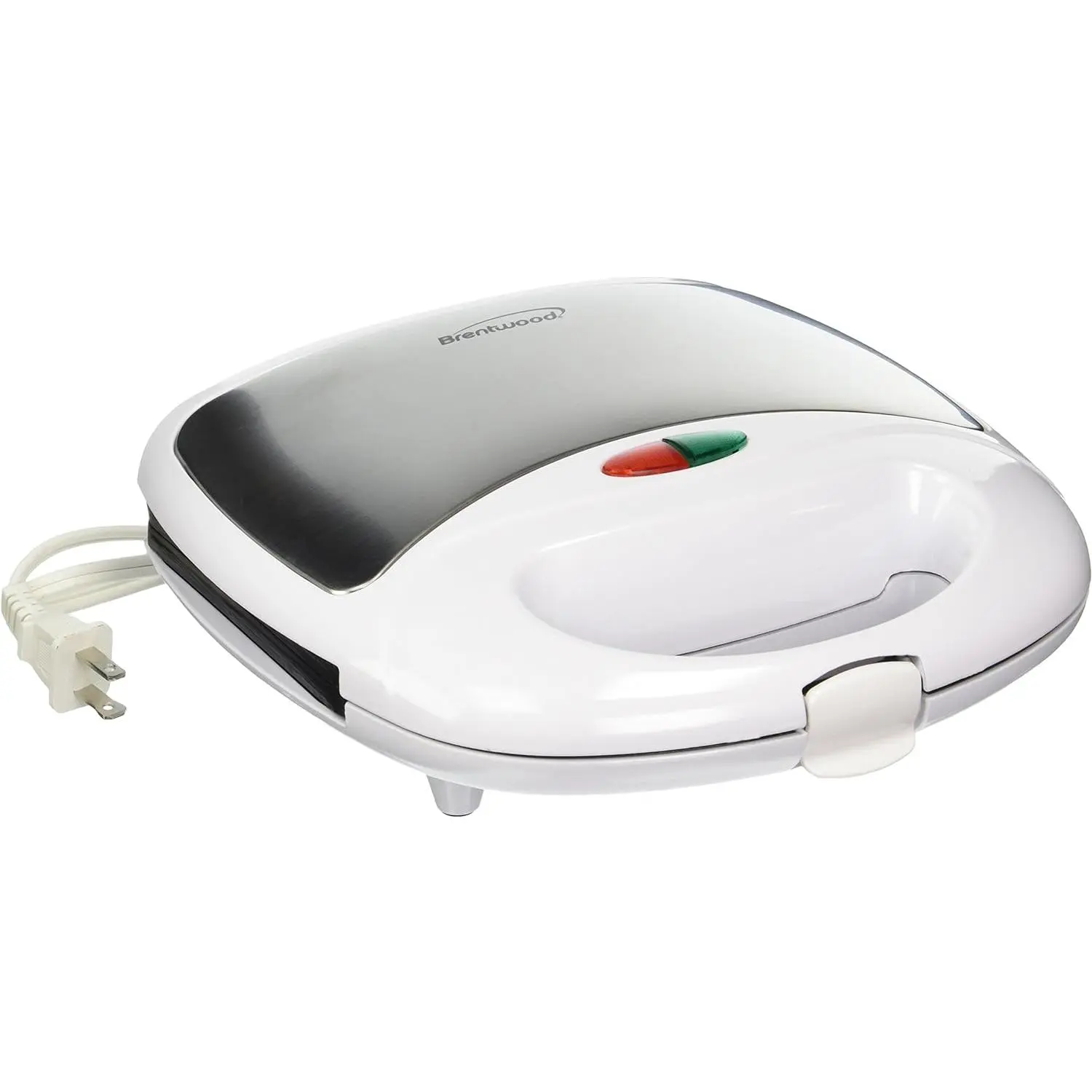 Brentwood Dual Sandwich Maker - White,(TS-240W)