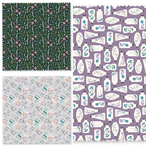 3 Yard Quilt Kit Bundle - Garden Botanicals - Free Pattern Included