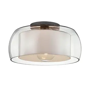 Large Candace Modern Ceiling Light Fixture - Elegant Design for Living Room and Dining Areas